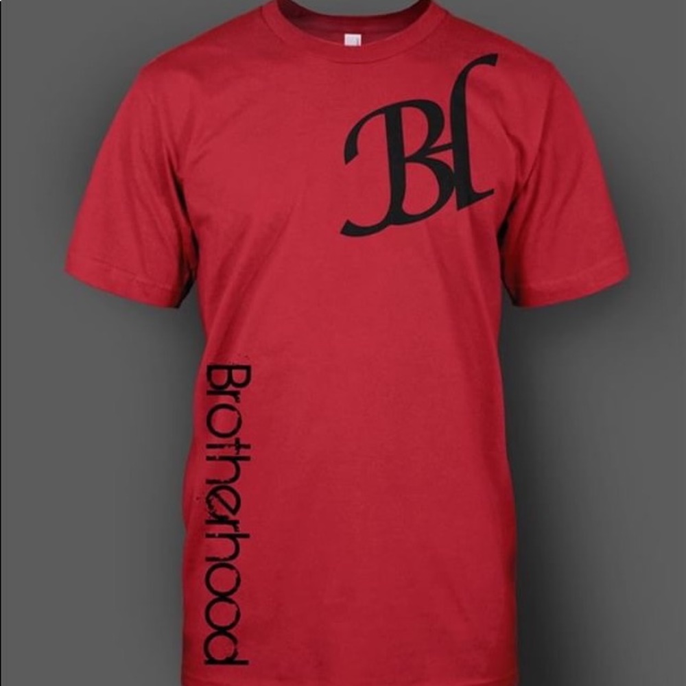 BrotherhoodBAD Heather Red Tee Shirts NWT